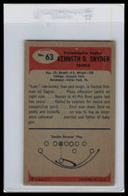 Load image into Gallery viewer, 1955 Bowman #63 Ken Snyder VG