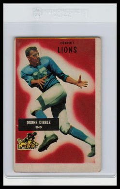 1955 Bowman #4 Dorne Dibble VG