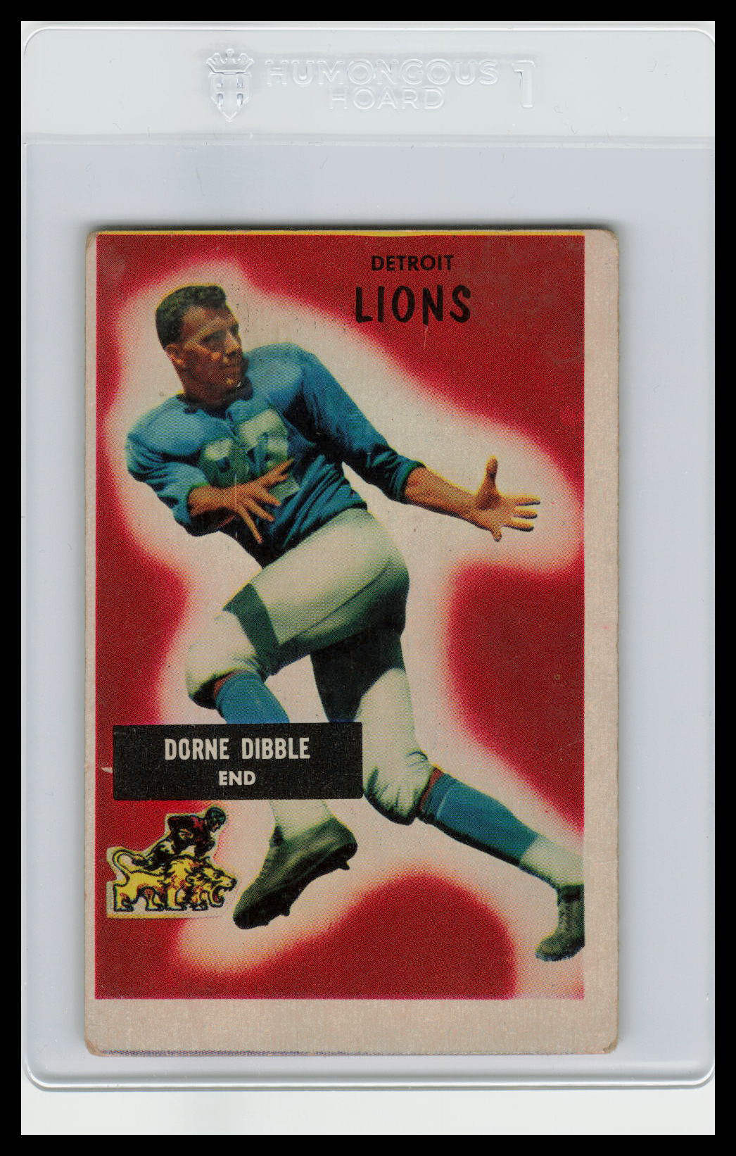 1955 Bowman #4 Dorne Dibble VG