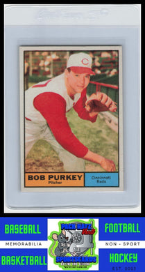 1961 Topps #9 Bob Purkey VG