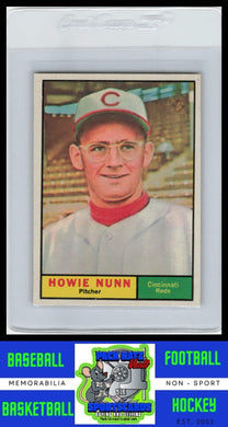 1961 Topps #346 Howie Nunn VG