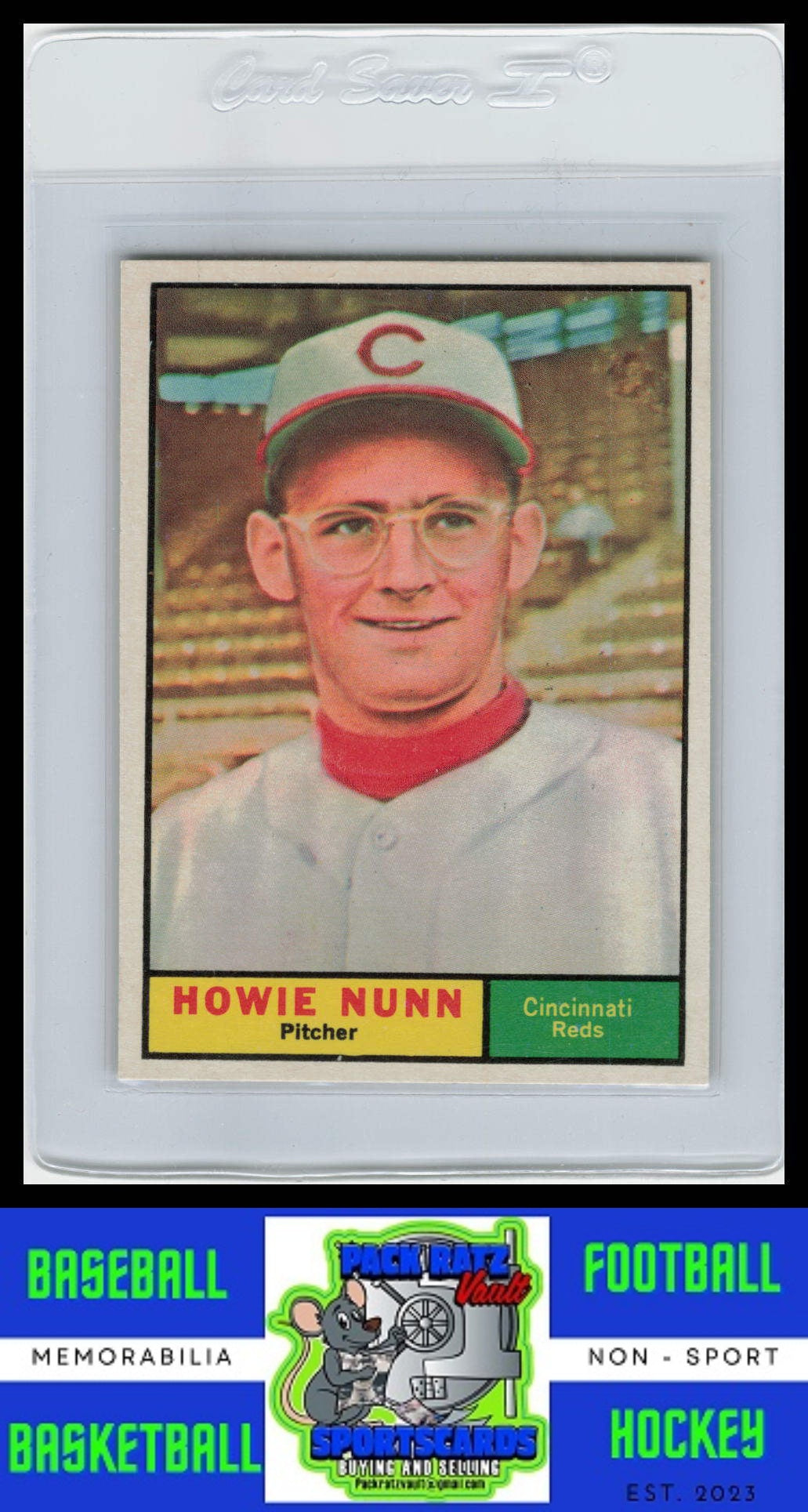 1961 Topps #346 Howie Nunn VG