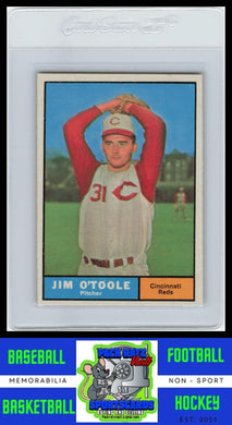 1961 Topps #328 Jim O'Toole VG