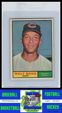 1961 Topps #334 Walt Bond VG