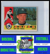 Load image into Gallery viewer, 1960 Topps #499 Johnny James VG