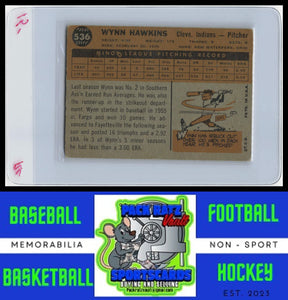 1960 Topps #536 Wynn Hawkins VG