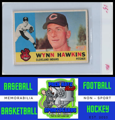 1960 Topps #536 Wynn Hawkins VG