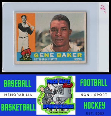 1960 Topps #539 Gene Baker VG