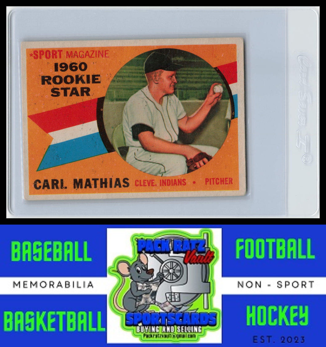 1960 Topps #139 Carl Mathias VG