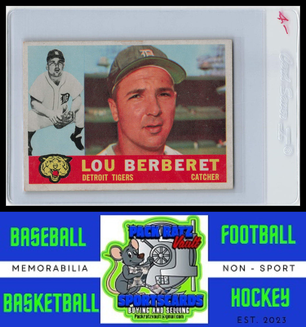 1960 Topps #6 Lou Berberet VG