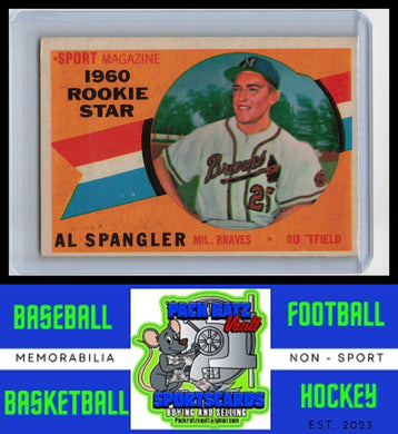 1960 Topps #143 Al Spangler VG