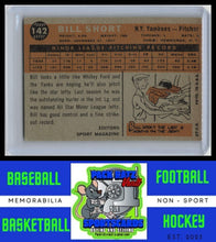 Load image into Gallery viewer, 1960 Topps #142 Bill Short VG