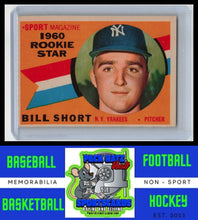 Load image into Gallery viewer, 1960 Topps #142 Bill Short VG