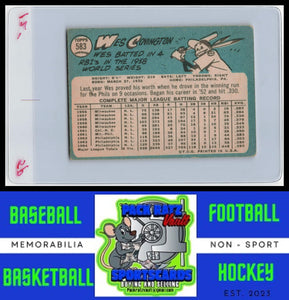 1965 Topps #583 Wes Covington VG