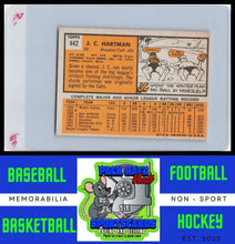 Load image into Gallery viewer, 1963 Topps #442 J.C. Hartman VG