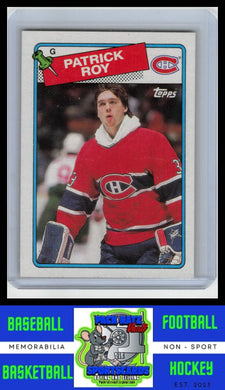 1988 Topps #116 Patrick Roy VG