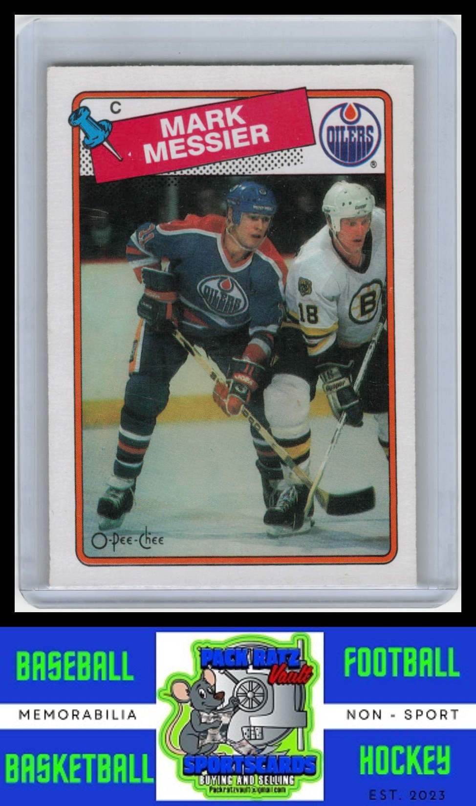 1988 O-PEE-CHEE #93 Mark Messier VG