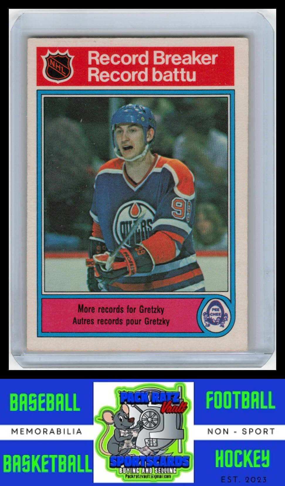 1981 O-PEE-CHEE #1 Wayne Gretzky VG