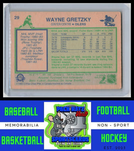 1983 O-PEE-CHEE #29 Wayne Gretzky VG