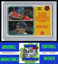 Load image into Gallery viewer, 1982 O-PEE-CHEE #237 Gretzky / Goulet Leaders VG