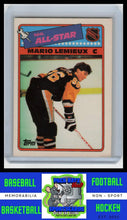 Load image into Gallery viewer, 1988 Topps #2 Mario Lemieux Sticker Inserts VG