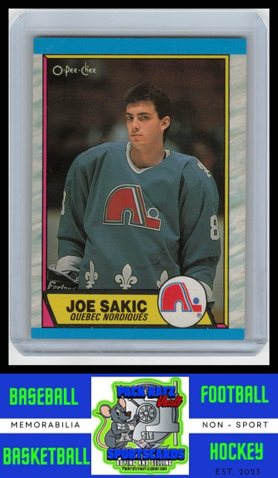 1989 Topps #113 Joe Sakic VG