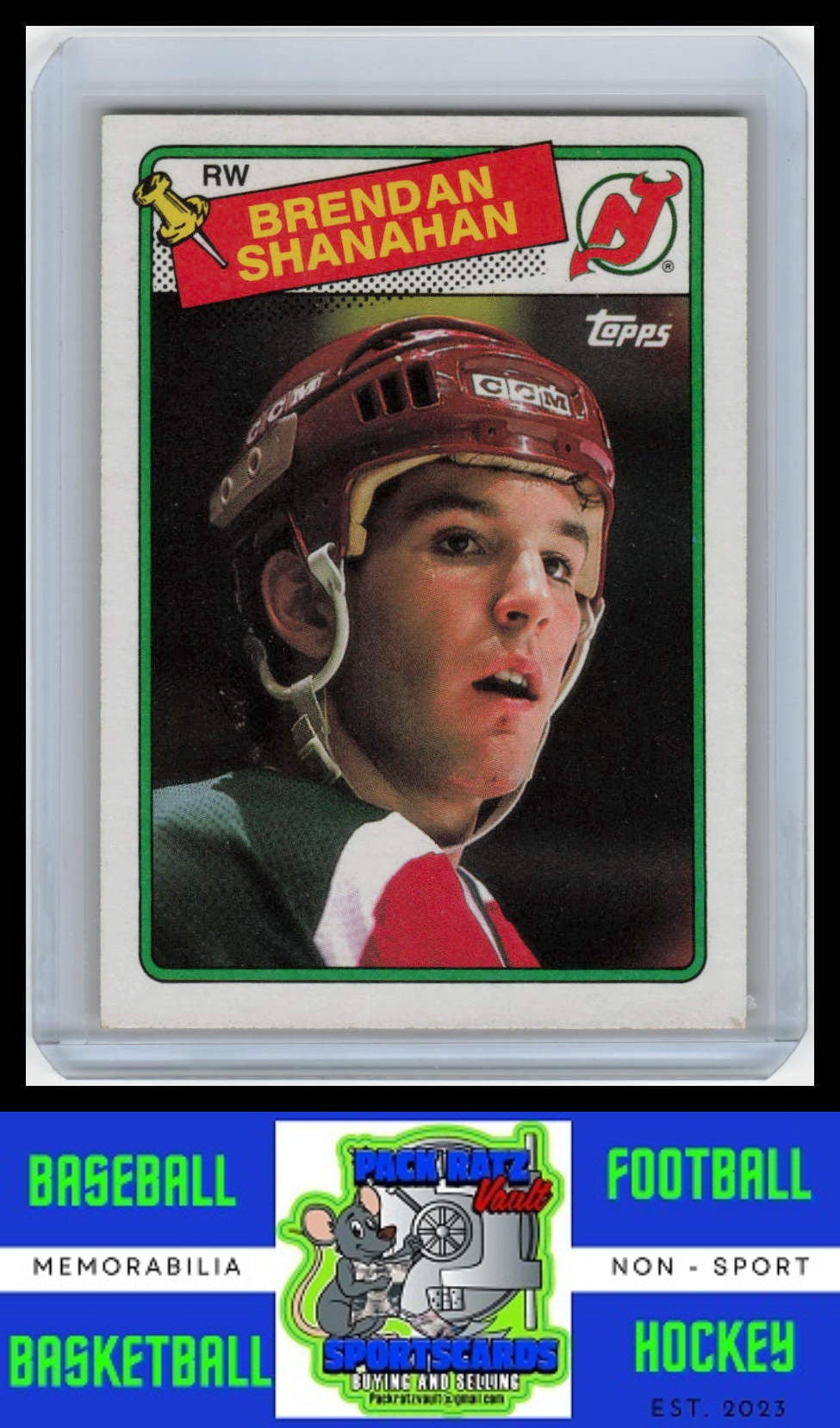 1988 Topps #122 Brendan Shanahan VG