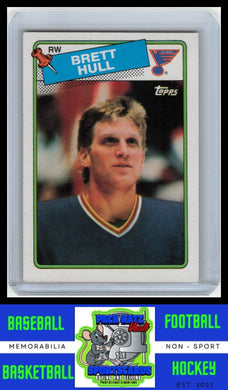 1988 Topps #66 Brett Hull VG