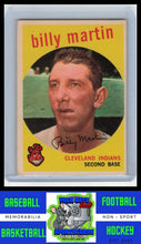 Load image into Gallery viewer, 1959 Topps #295 Billy Martin VG