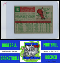 Load image into Gallery viewer, 1959 Topps #165 Bill Bruton VG