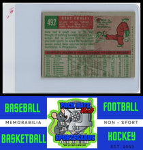 Load image into Gallery viewer, 1959 Topps #492 Gene Conley VG