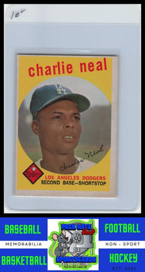 1959 Topps #427 Charlie Neal VG