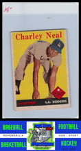 Load image into Gallery viewer, 1958 Topps #16 Charley Neal VG