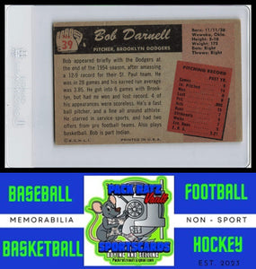 1955 Bowman #39 Bob Darnell VG