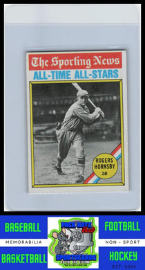 1976 Topps #342 Rogers Hornsby VG