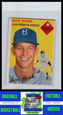 1954 Topps #211 Don Hoak VG/EX