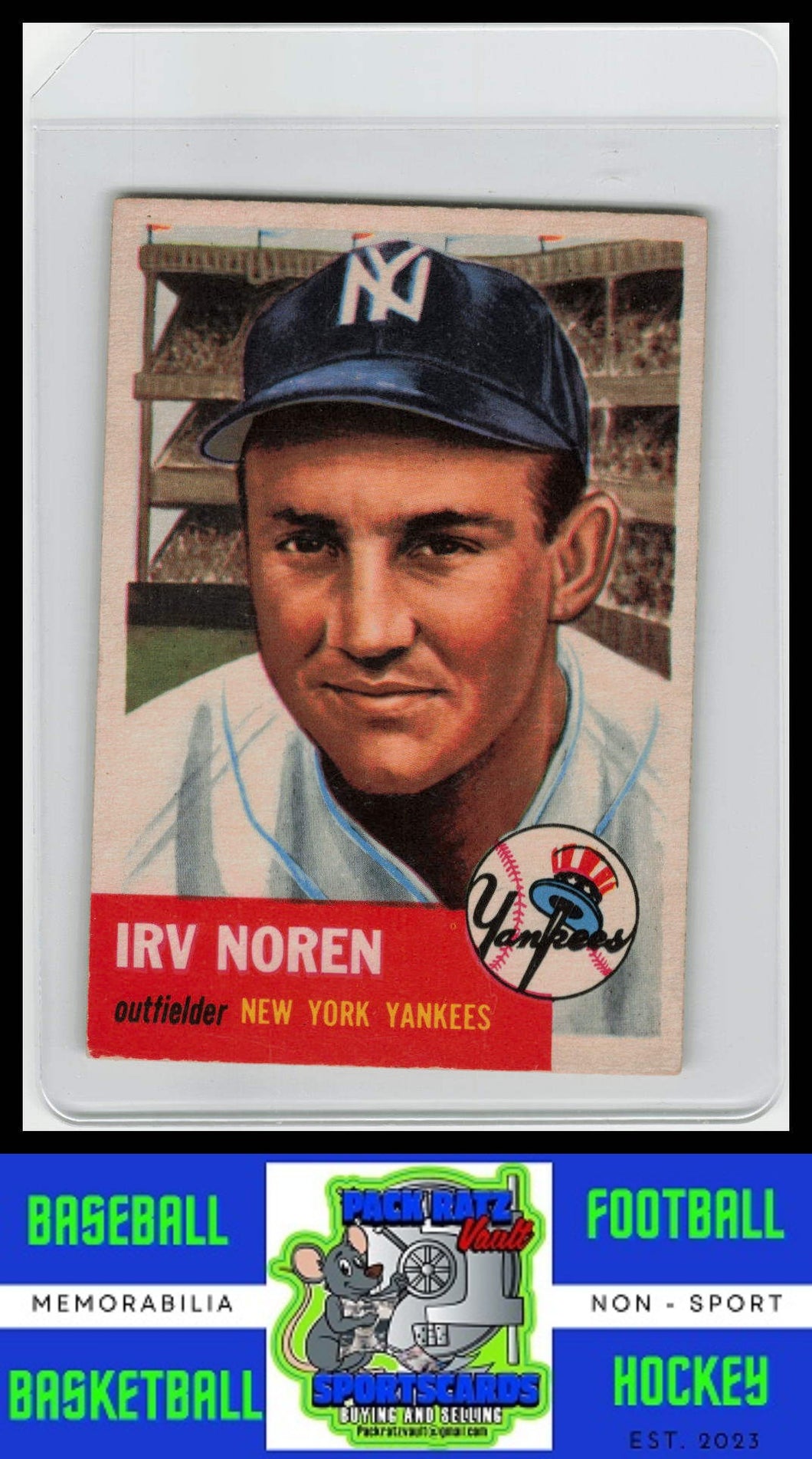 1953 Topps #35 Irv Noren VG