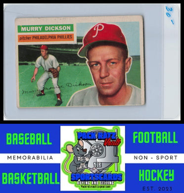 1956 Topps #211 Murry Dickson VG