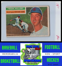 Load image into Gallery viewer, 1956 Topps #291 Frank Kellert VG