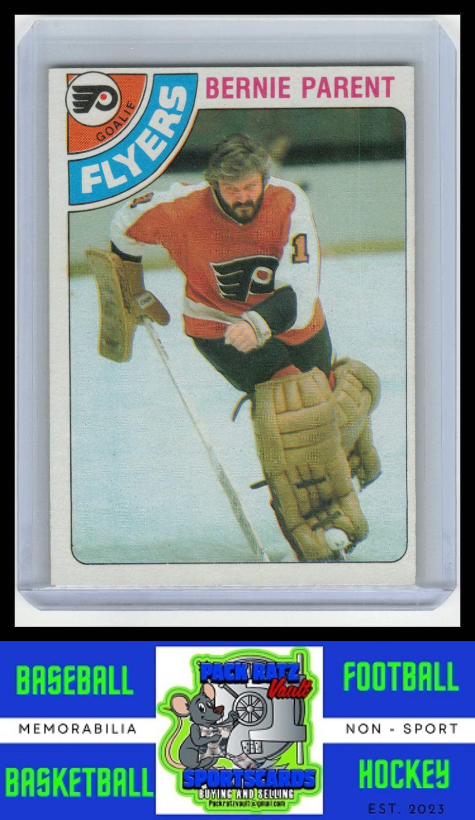 1978 Topps #15 Bernie Parent VG