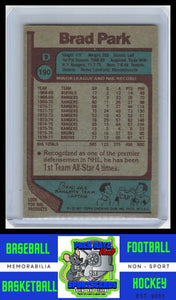 1977 Topps #190 Brad Park VG