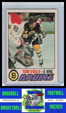 1977 Topps #220 Terry O'Reilly VG