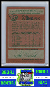 1978 Topps #133 John Wensink VG