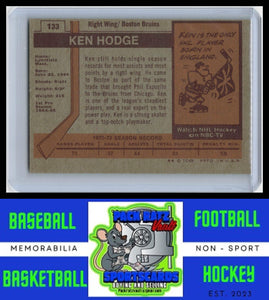 1973 Topps #133 Ken Hodge VG