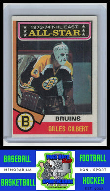 1974 Topps #132 Gilles Gilbert VG