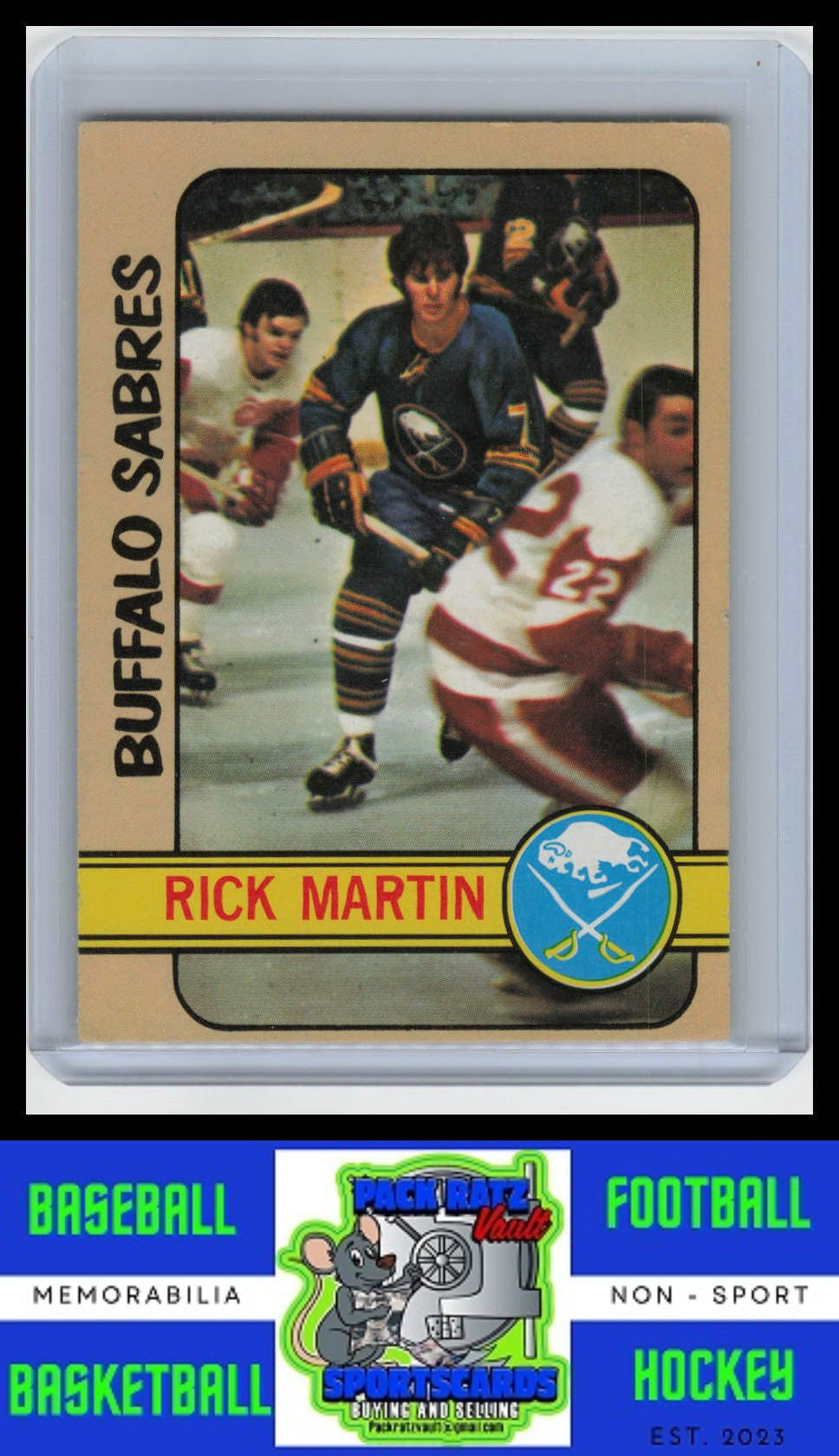 1972 Topps #145 Rick Martin VG