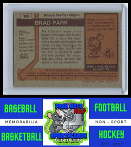 1973 Topps #165 Brad Park VG