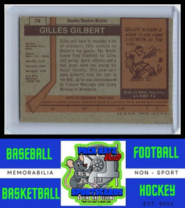 1973 Topps #74 Gilles Gilbert VG