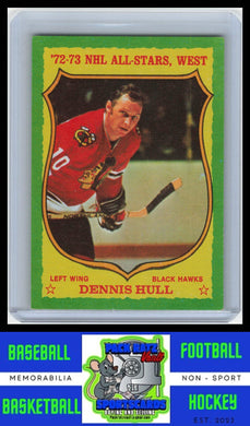 1973 Topps #60 Dennis Hull VG