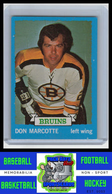 1973 Topps #89 Don Marcotte VG